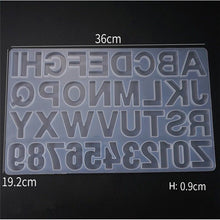 Load image into Gallery viewer, Reversed Alphabet Mold