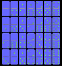 Load image into Gallery viewer, Weed Leaf Dominoes