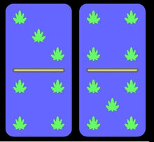 Load image into Gallery viewer, Weed Leaf Dominoes