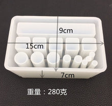Load image into Gallery viewer, Crystal Storage Box, Rectangular Lipstick Box