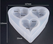 Load image into Gallery viewer, 3 Design Heart