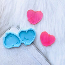 Load image into Gallery viewer, Star Heart Earring Mold
