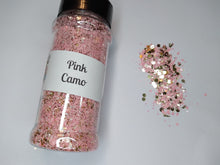 Load image into Gallery viewer, Pink Camo Glitter mix 2 oz