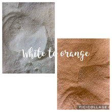 Load image into Gallery viewer, White to Orange