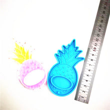 Load image into Gallery viewer, Pineapple keychain defense molds