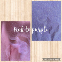 Load image into Gallery viewer, Pink to purple uv changing glitter