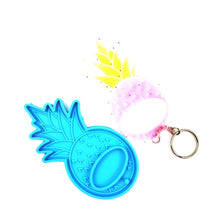 Load image into Gallery viewer, Pineapple keychain defense molds

