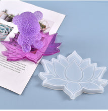 Load image into Gallery viewer, Lotus Coaster Mold
