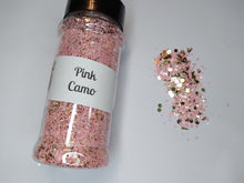 Load image into Gallery viewer, Pink Camo Glitter mix 2 oz
