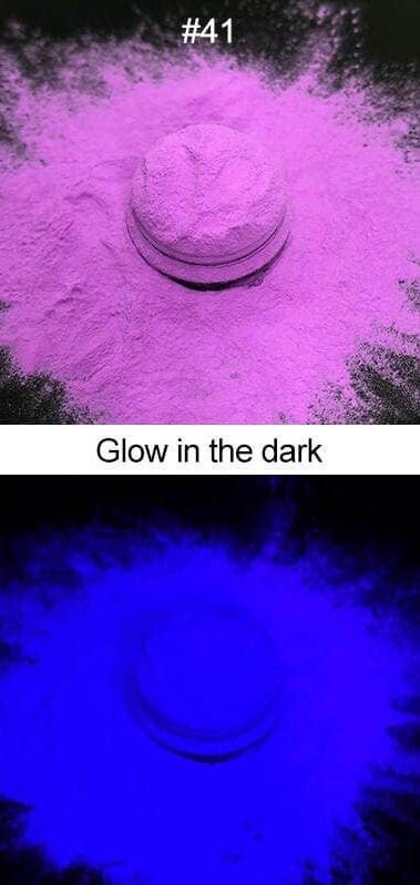 Purple to Blue Glow